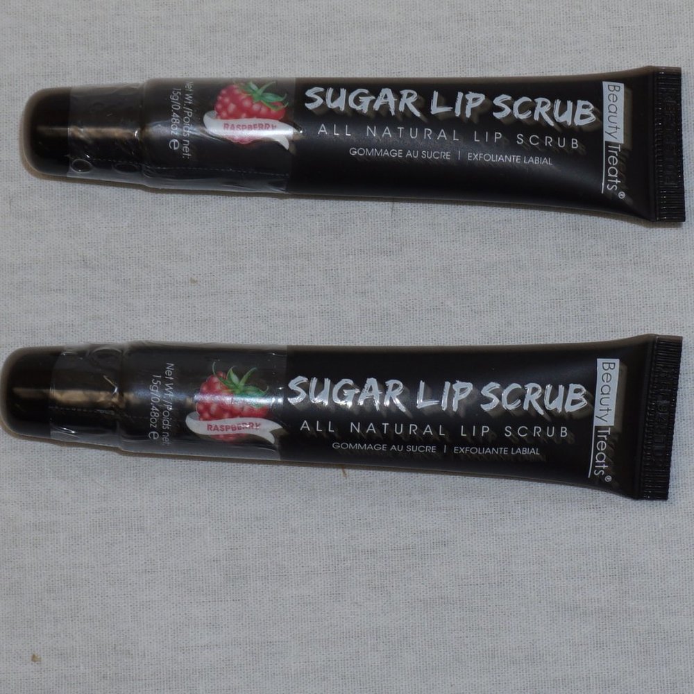 Sugar Lip Scrub 2 pack Raspberry Flavor